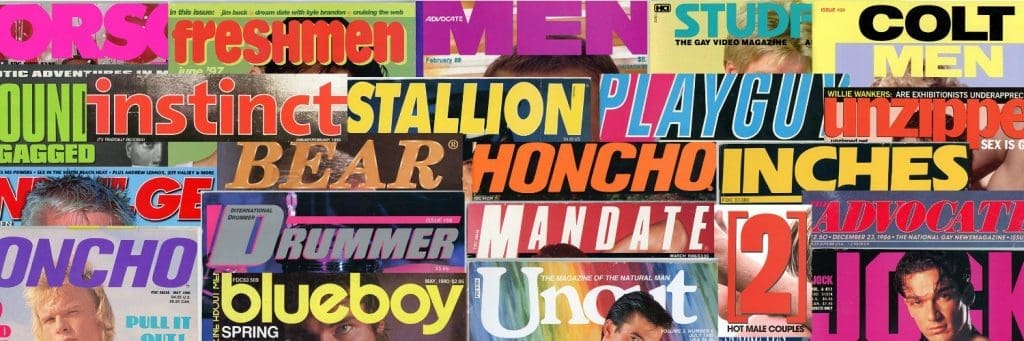 gay porn mags