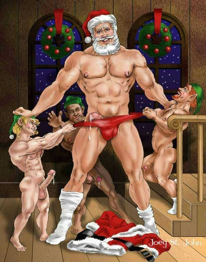 Muscle Santa