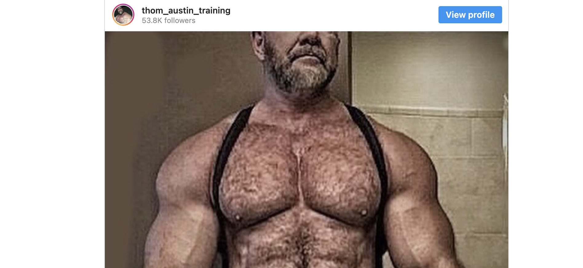 Monumental Thom Austin: Enigmatic & Influential Muscle Daddy