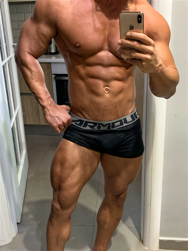 muscle worship domination