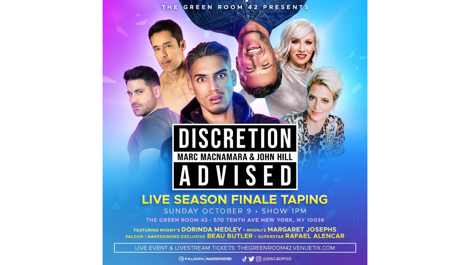 Discretion Advised Podcast Live: Are You Going?