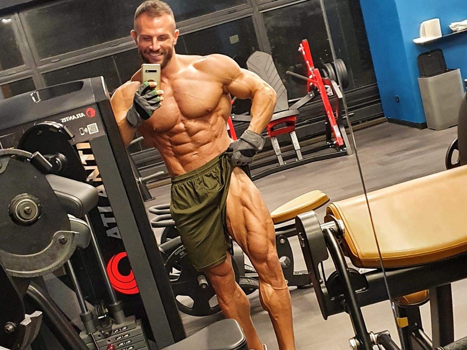 Bodybuilder Charming Joshua is the Muscle Dominator