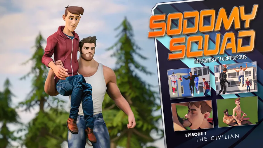 Sodomy Squad is Amazing Gay Toon Porn at ASGMAX