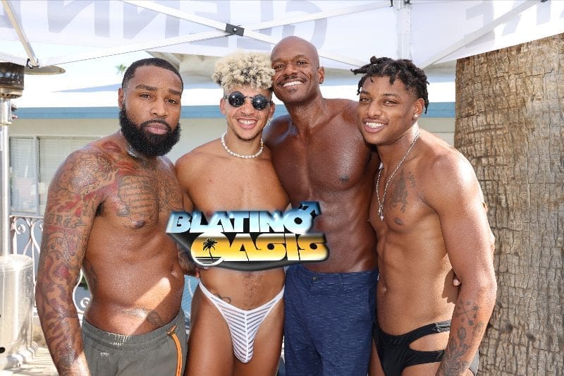 Blatino Oasis 2024: Sexy Men of Color in Palm Springs!