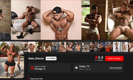 Bodybuilder Gay Escort of the Week: Gato_Dancer